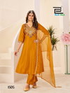 Taj Mahal Vol 15 Blue Hills Top With Bottom Dupatta Exporters In India